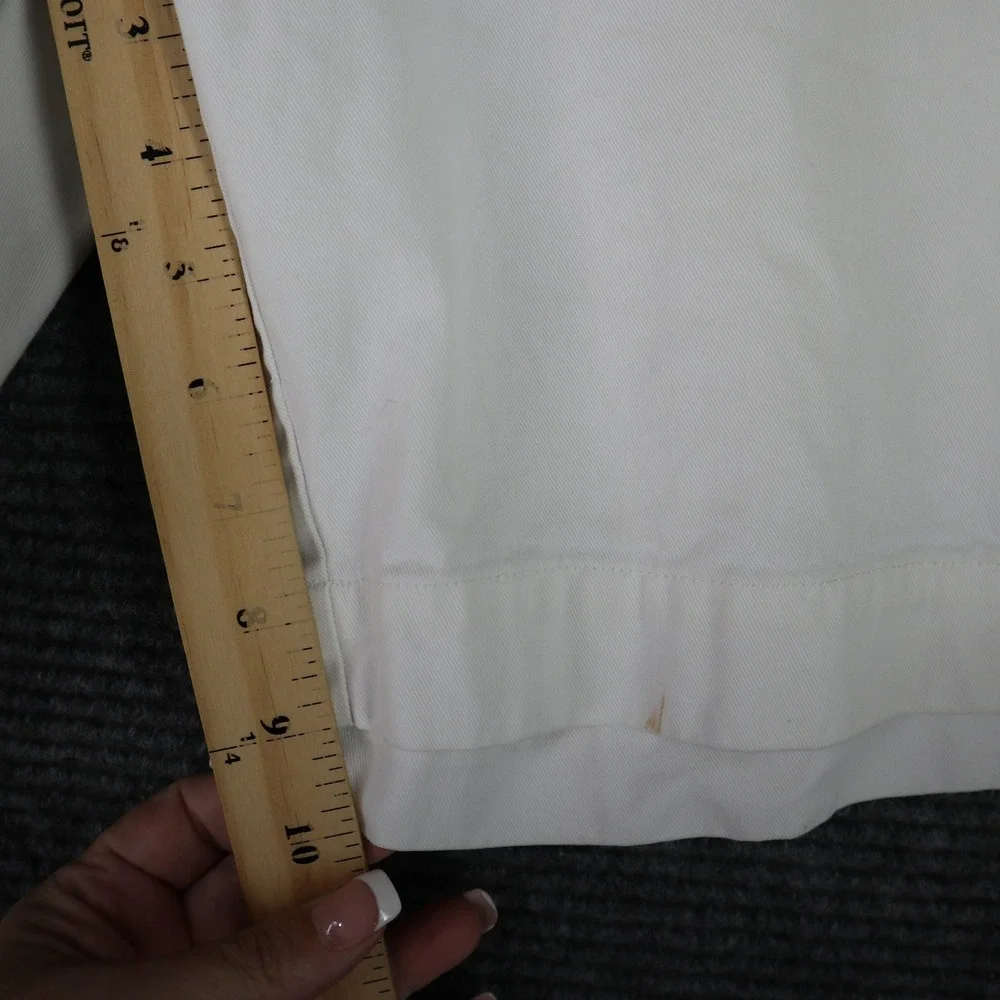 Polo Ralph Lauren Shorts Mens 46B White Chino Cotton Twill Casual Summer